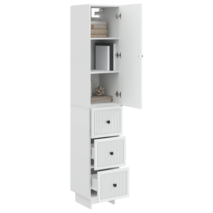Cabinet Set 2 pcs 33 x 34.5 x 90 cm Engineered Wood
