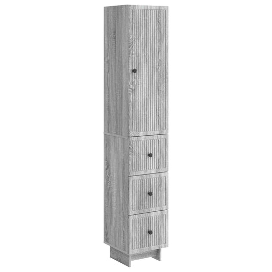 Cabinet Set 2 pcs Engineered Wood