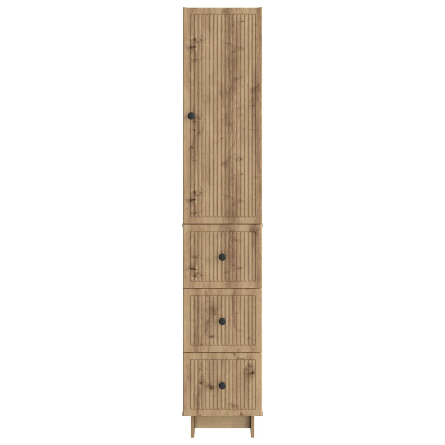 Cabinet Set 2 pcs 33 x 34.5 x 90 cm Engineered Wood