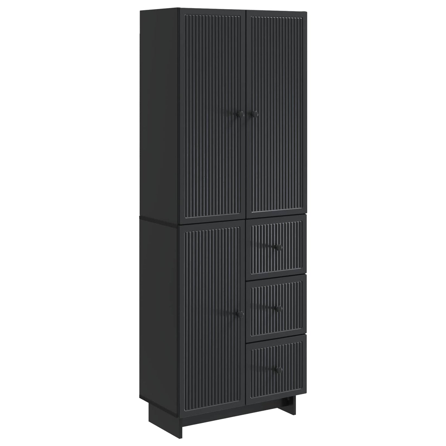 Cabinet Set 2 pcs 66 x 34.5 x 90 cm Engineered Wood