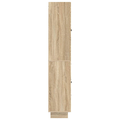 Cabinet Set 2 pcs 66 x 34.5 x 90 cm Engineered Wood