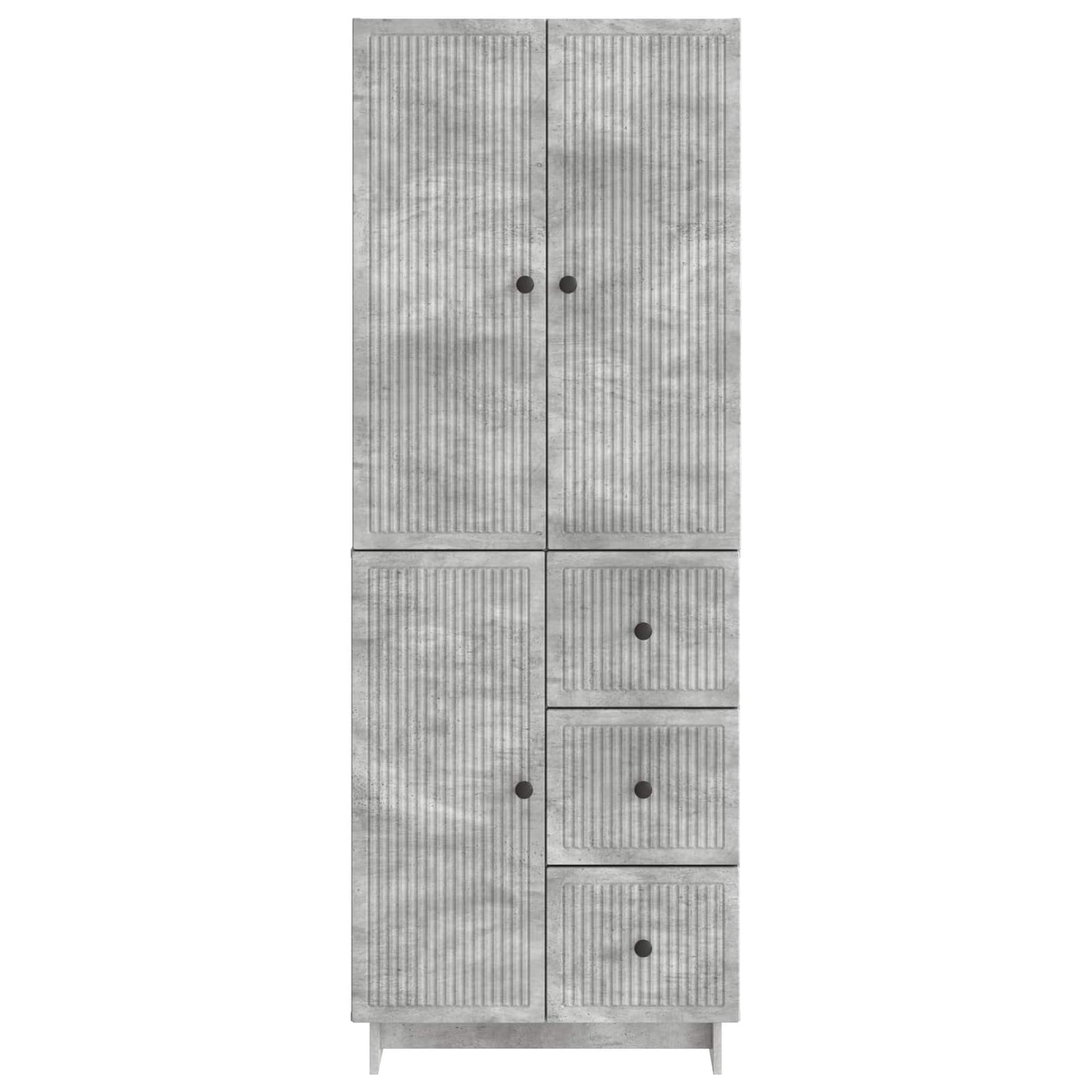 Cabinet Set 2 pcs 66 x 34.5 x 90 cm Engineered Wood