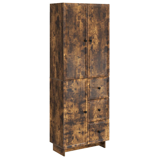 Cabinet Set 2 pcs Engineered Wood