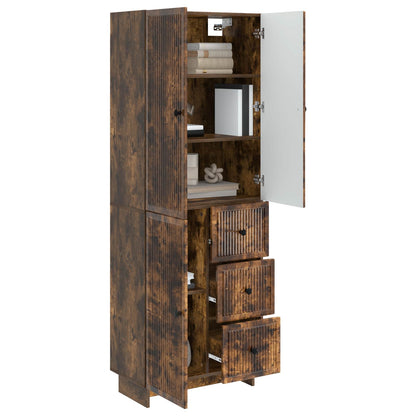 Cabinet Set 2 pcs 66 x 34.5 x 90 cm Engineered Wood