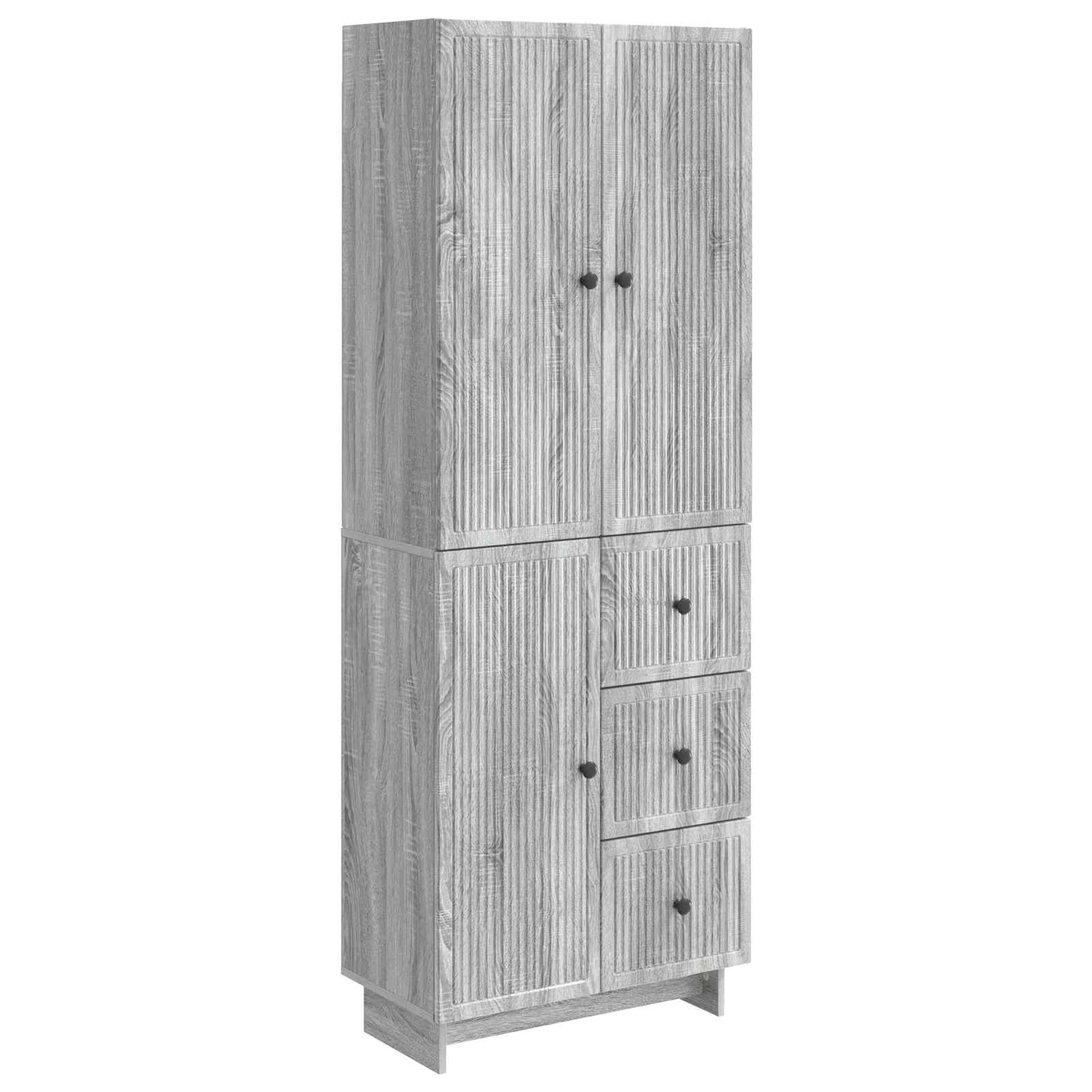 Cabinet Set 2 pcs 66 x 34.5 x 90 cm Engineered Wood