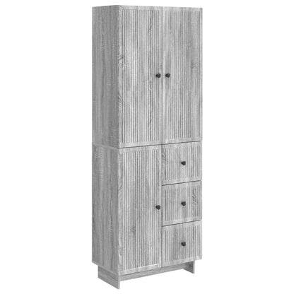 Cabinet Set 2 pcs 66 x 34.5 x 90 cm Engineered Wood