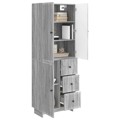 Cabinet Set 2 pcs 66 x 34.5 x 90 cm Engineered Wood