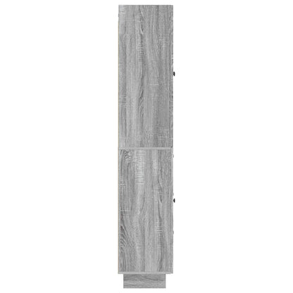 Cabinet Set 2 pcs 66 x 34.5 x 90 cm Engineered Wood