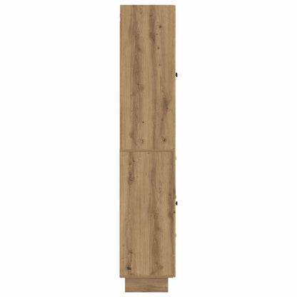 Cabinet Set 2 pcs 66 x 34.5 x 90 cm Engineered Wood
