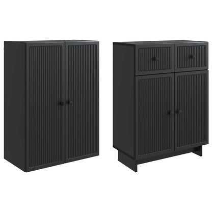 Cabinet Set 2 pcs 66 x 34.5 x 90 cm Engineered Wood
