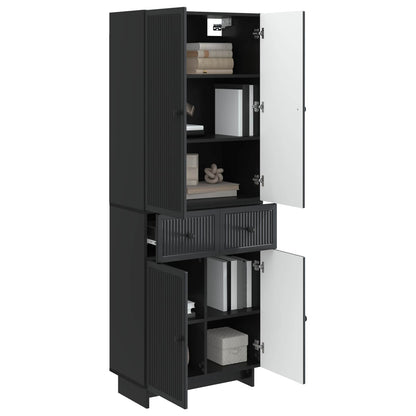 Cabinet Set 2 pcs 66 x 34.5 x 90 cm Engineered Wood