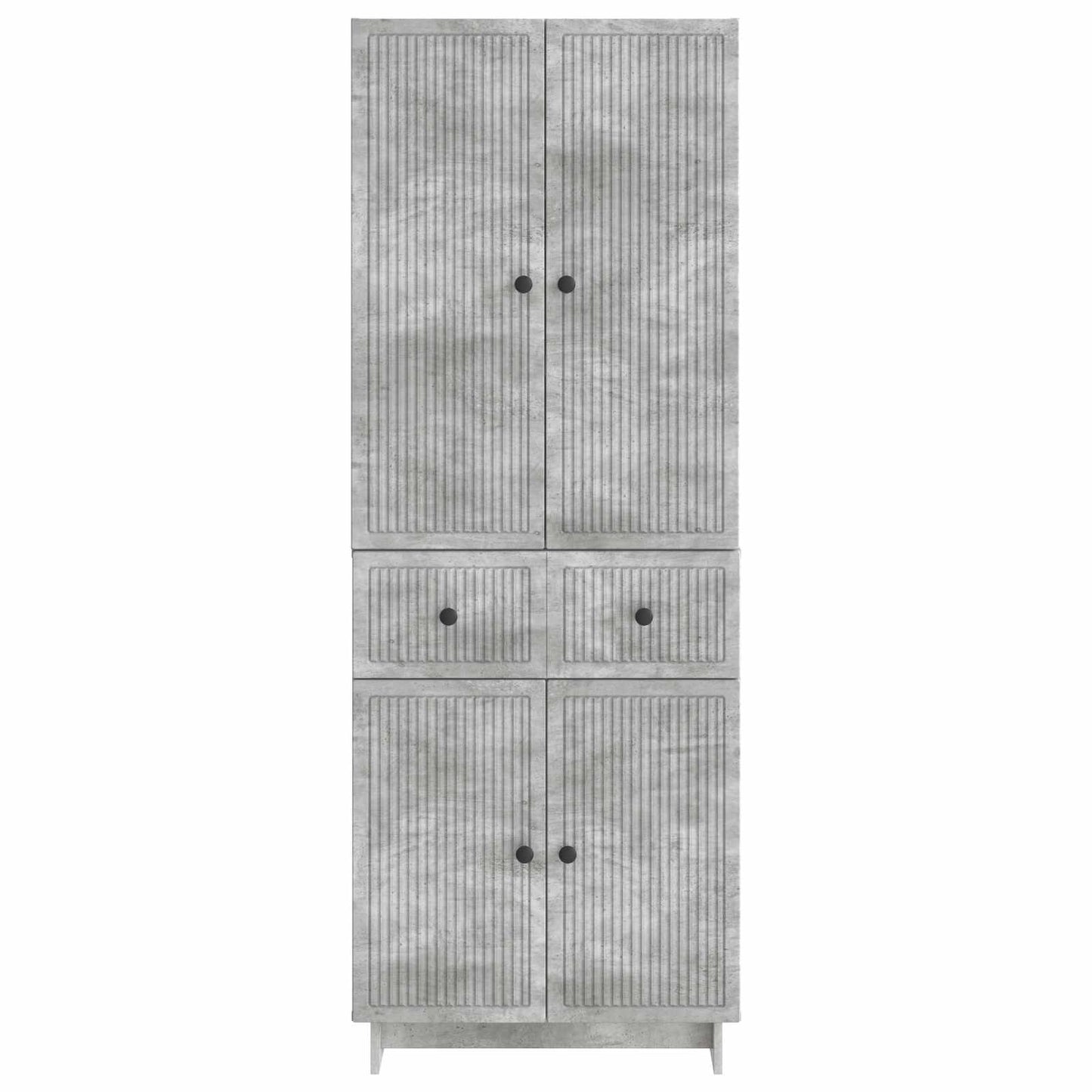 Cabinet Set 2 pcs 66 x 34.5 x 90 cm Engineered Wood