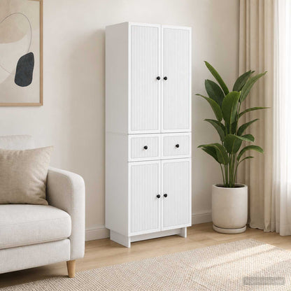 Cabinet Set 2 pcs Engineered Wood