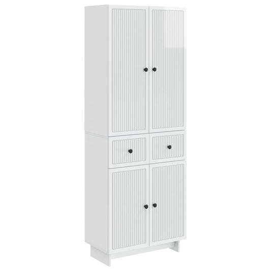 Cabinet Set 2 pcs Engineered Wood