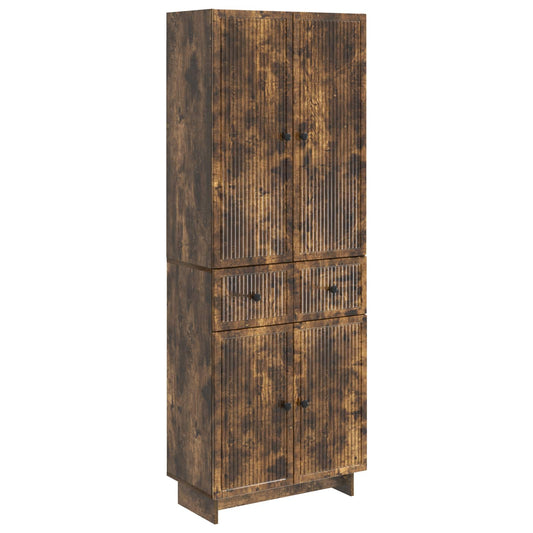 Cabinet Set 2 pcs Engineered Wood