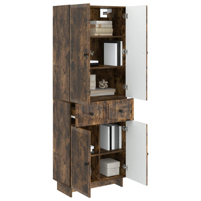 Cabinet Set 2 pcs 66 x 34.5 x 90 cm Engineered Wood