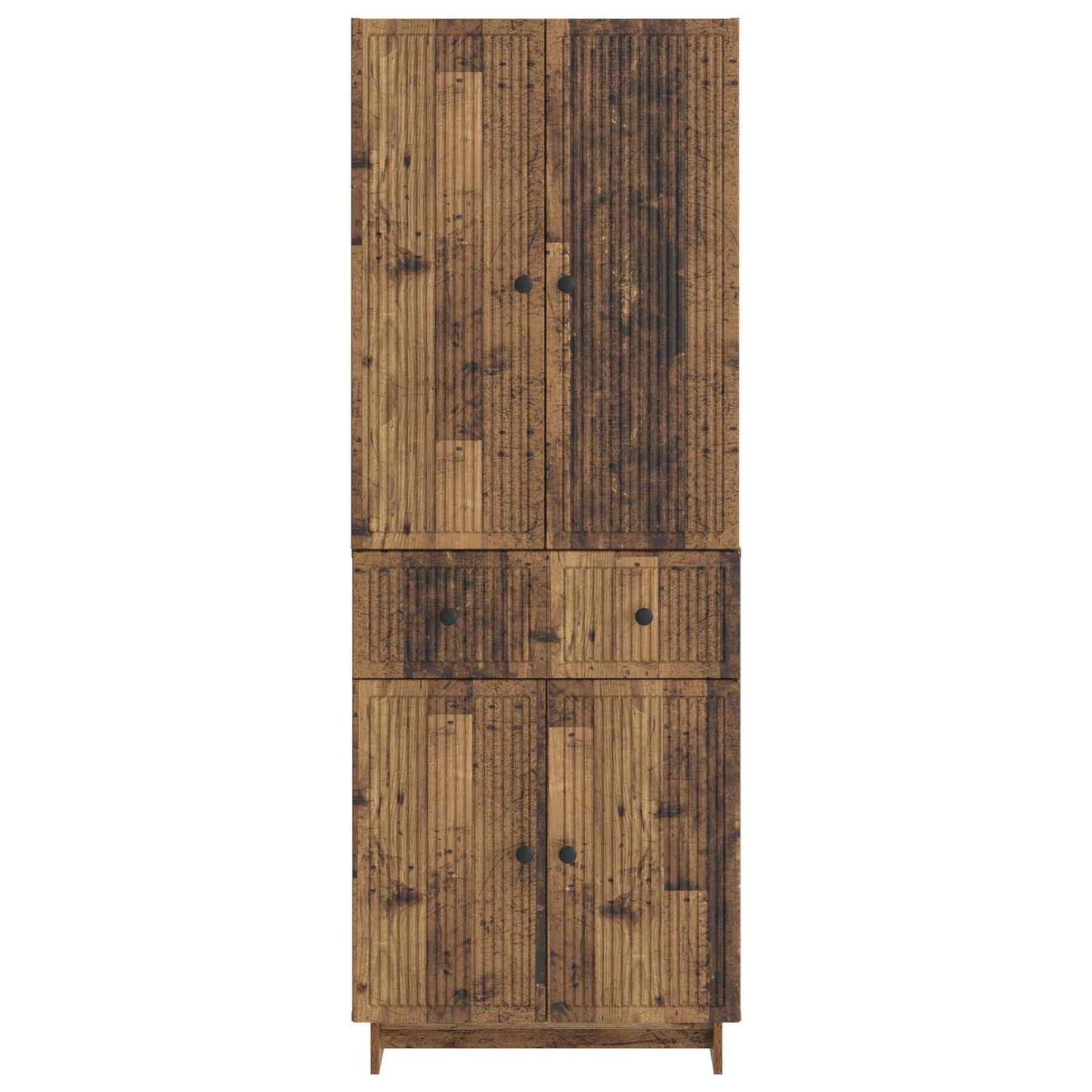 Cabinet Set 2 pcs 66 x 34.5 x 90 cm Engineered Wood