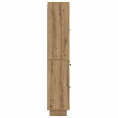 Cabinet Set 2 pcs 66 x 34.5 x 90 cm Engineered Wood