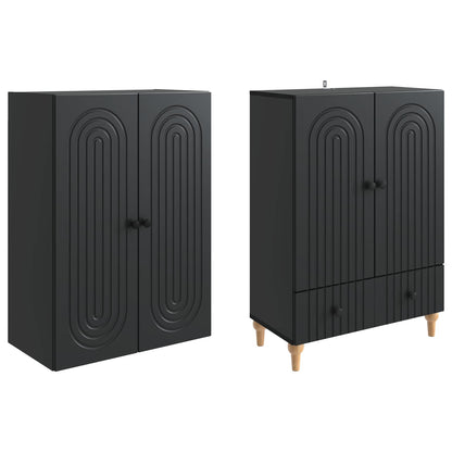Cabinet Set 2 pcs 66 x 34.5 x 95 cm Engineered Wood