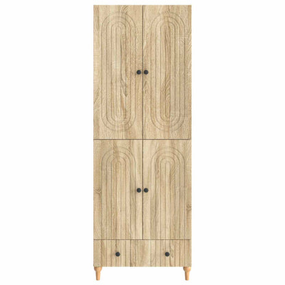 Cabinet Set 2 pcs 66 x 34.5 x 95 cm Engineered Wood