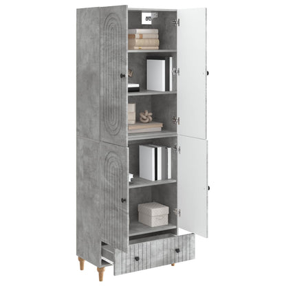 Cabinet Set 2 pcs Engineered Wood