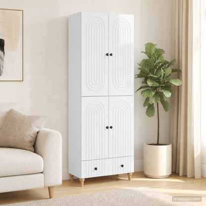 Cabinet Set 2 pcs Engineered Wood