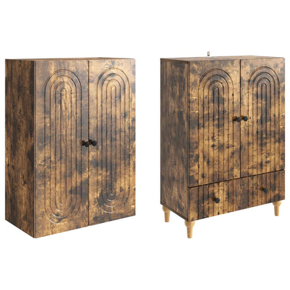 Cabinet Set 2 pcs 66 x 34.5 x 95 cm Engineered Wood