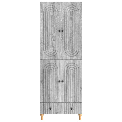 Cabinet Set 2 pcs 66 x 34.5 x 95 cm Engineered Wood