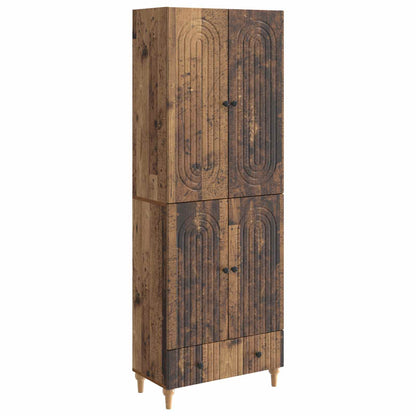 Cabinet Set 2 pcs 66 x 34.5 x 95 cm Engineered Wood