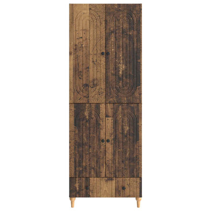 Cabinet Set 2 pcs 66 x 34.5 x 95 cm Engineered Wood