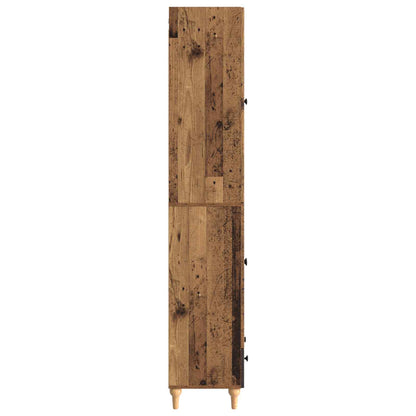 Cabinet Set 2 pcs 66 x 34.5 x 95 cm Engineered Wood