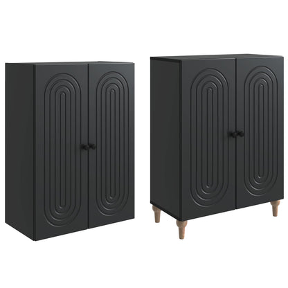 Cabinet Set 2 pcs 66 x 34.5 x 90 cm Engineered Wood
