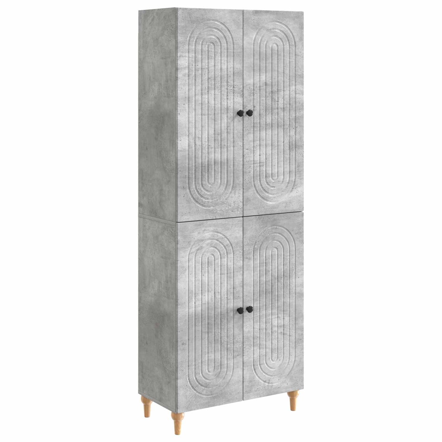 Cabinet Set 2 pcs 66 x 34.5 x 90 cm Engineered Wood