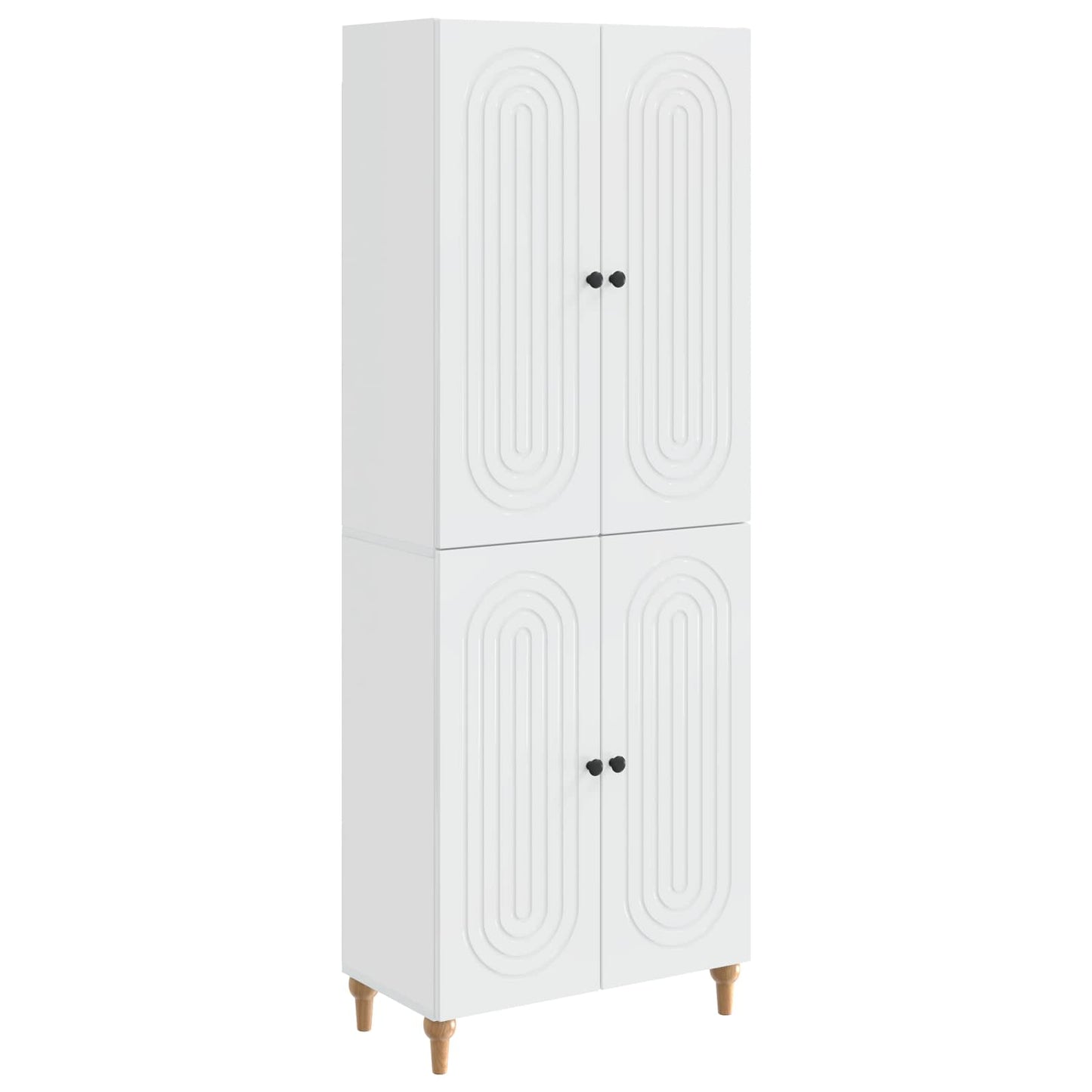 Cabinet Set 2 pcs 66 x 34.5 x 90 cm Engineered Wood