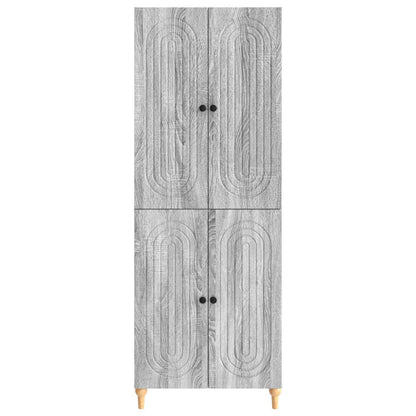 Cabinet Set 2 pcs 66 x 34.5 x 90 cm Engineered Wood