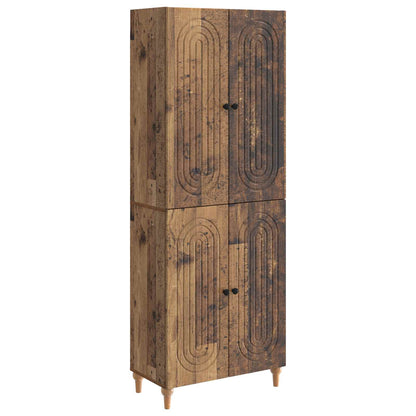 Cabinet Set 2 pcs 66 x 34.5 x 90 cm Engineered Wood