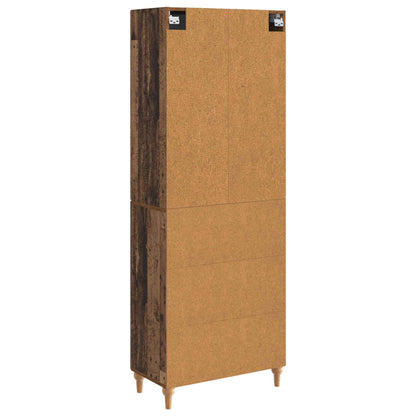 Cabinet Set 2 pcs 66 x 34.5 x 90 cm Engineered Wood