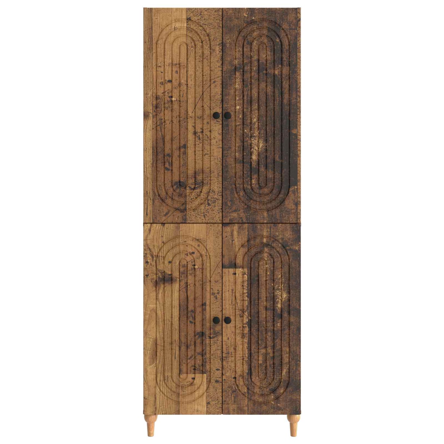 Cabinet Set 2 pcs 66 x 34.5 x 90 cm Engineered Wood
