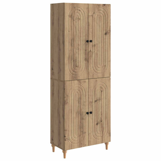 Cabinet Set 2 pcs Engineered Wood