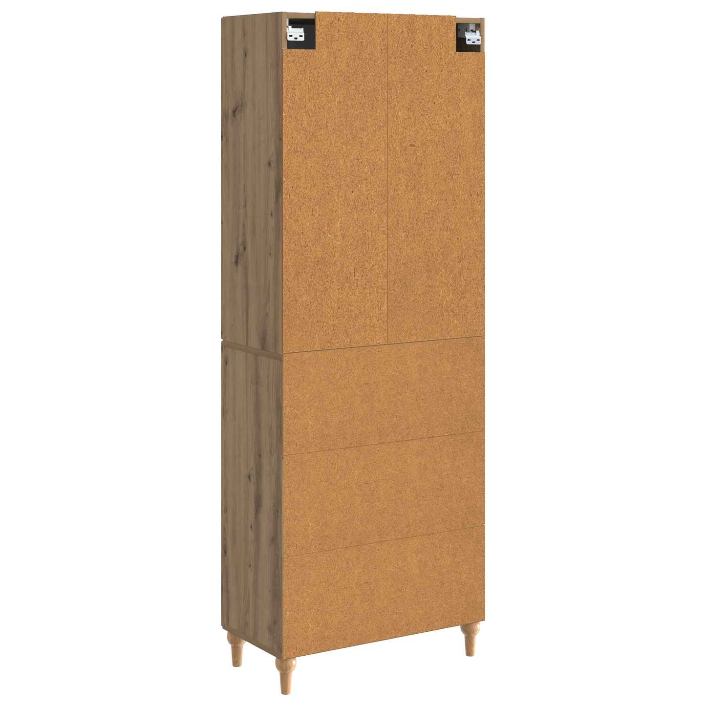Cabinet Set 2 pcs 66 x 34.5 x 90 cm Engineered Wood