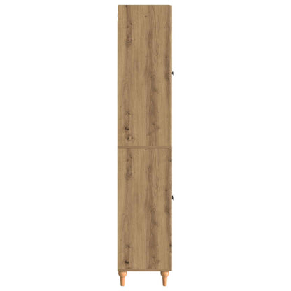 Cabinet Set 2 pcs 66 x 34.5 x 90 cm Engineered Wood