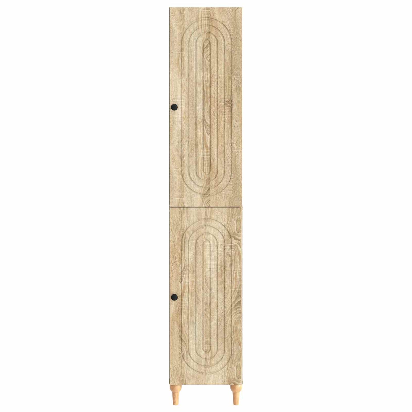 Cabinet Set 2 pcs Sonoma Oak Engineered Wood