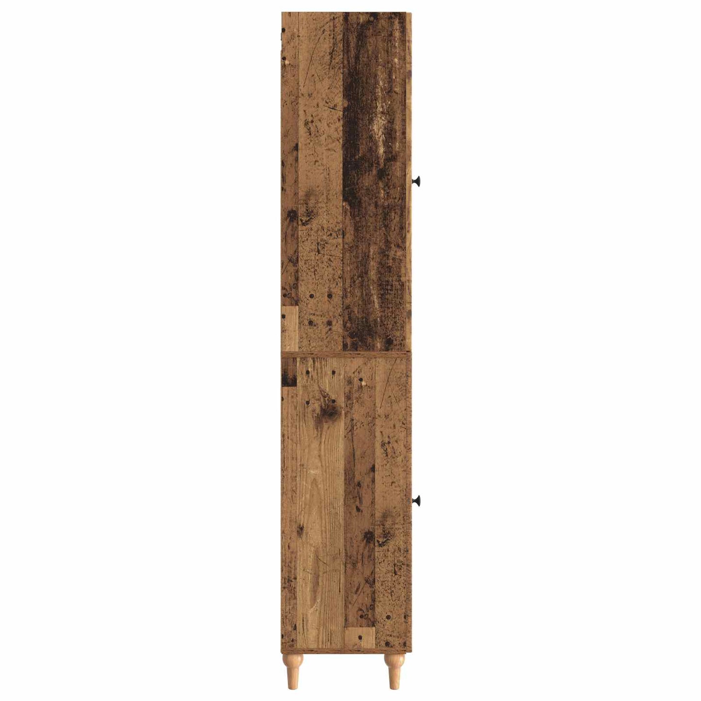 Cabinet Set 2 pcs Old Wood Engineered Wood