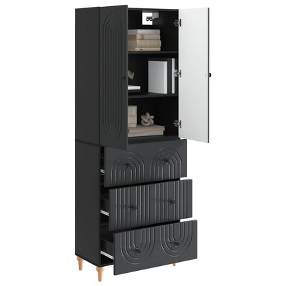 Cabinet Set 2 pcs 66 x 34.5 x 90 cm Engineered Wood