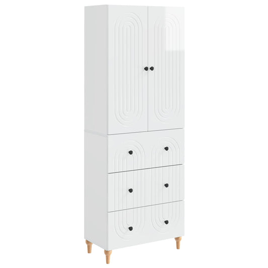 Cabinet Set 2 pcs Engineered Wood
