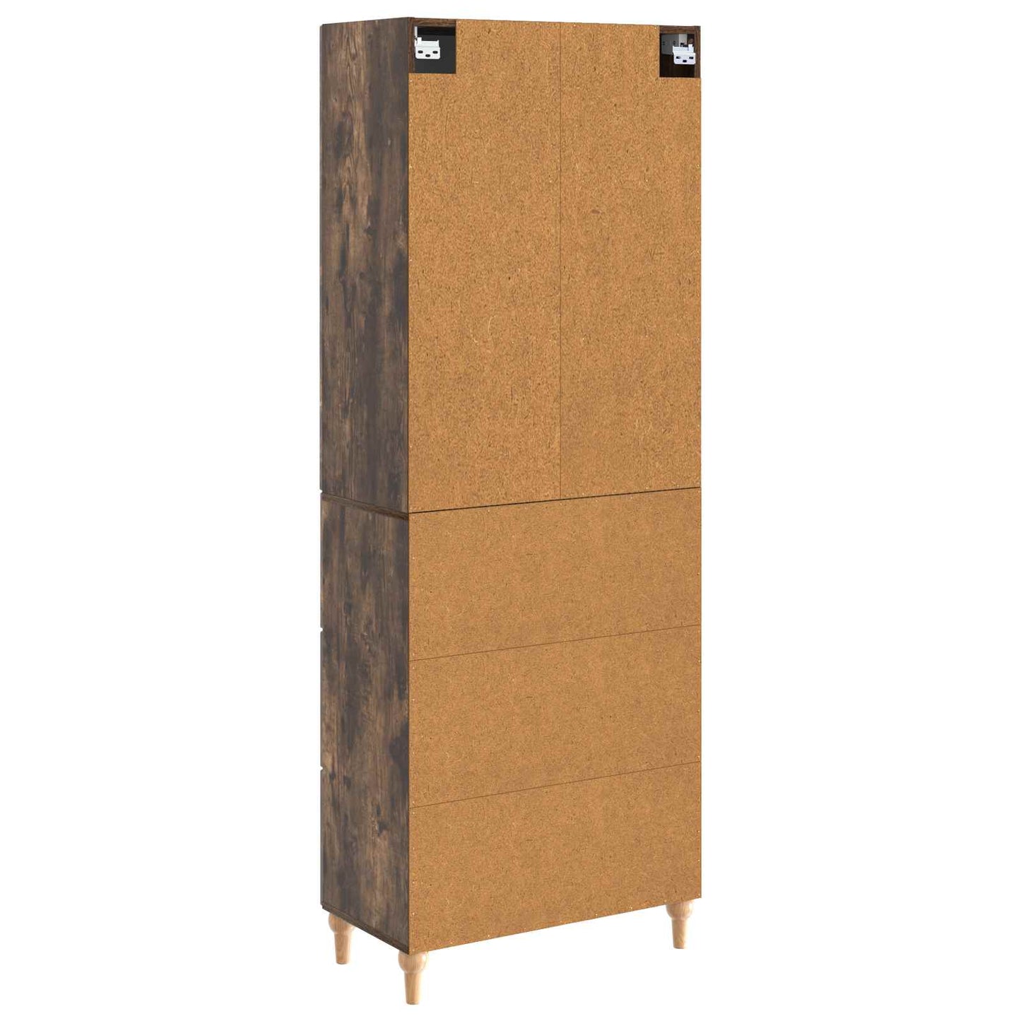 Cabinet Set 2 pcs 66 x 34.5 x 90 cm Engineered Wood