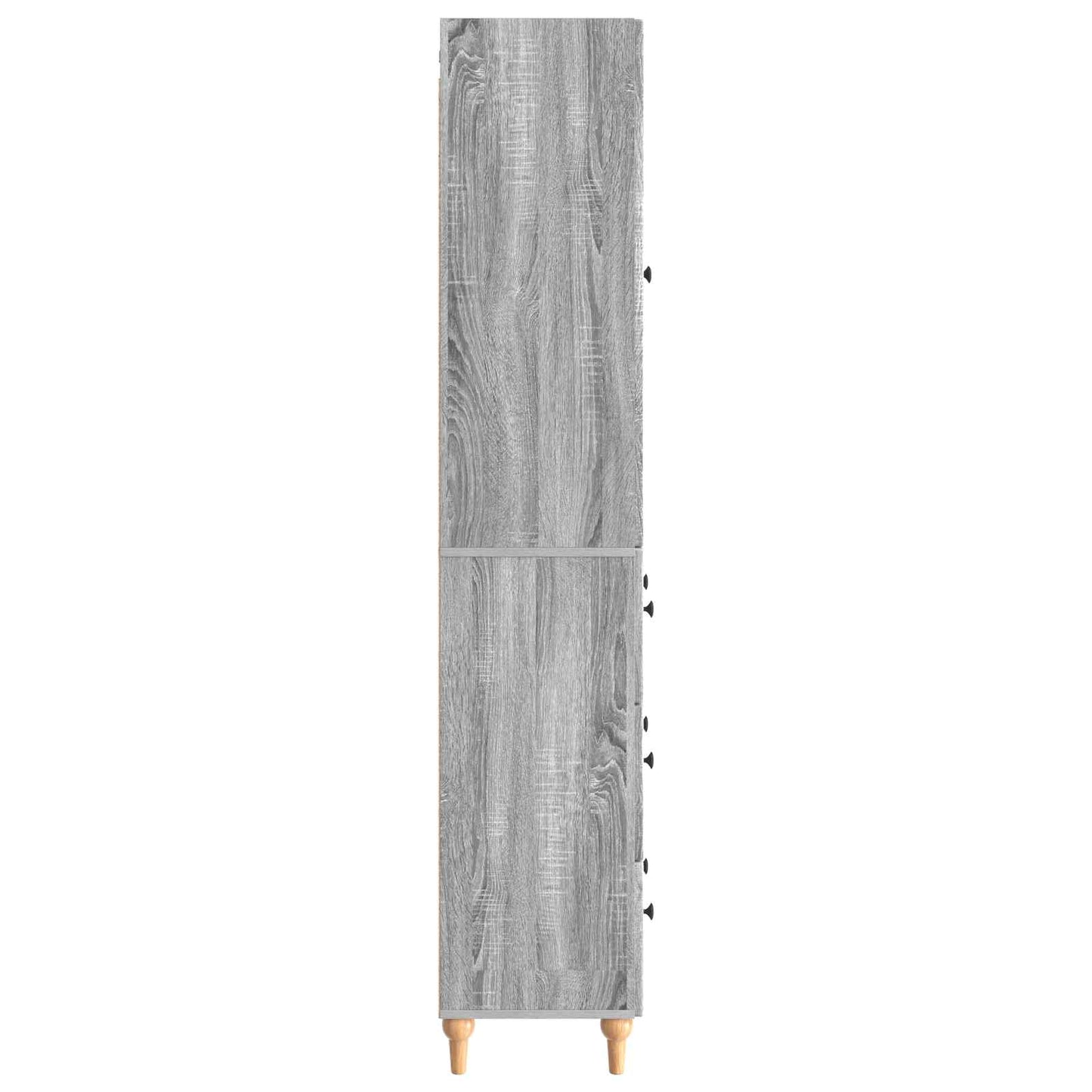 Cabinet Set 2 pcs Grey Sonoma 66 x 34.5 x 90 cm Engineered Wood