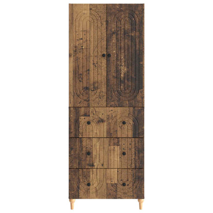 Cabinet Set 2 pcs 66 x 34.5 x 90 cm Engineered Wood