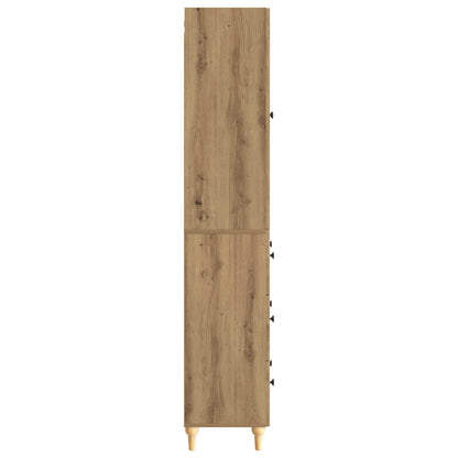 Cabinet Set 2 pcs 66 x 34.5 x 90 cm Engineered Wood