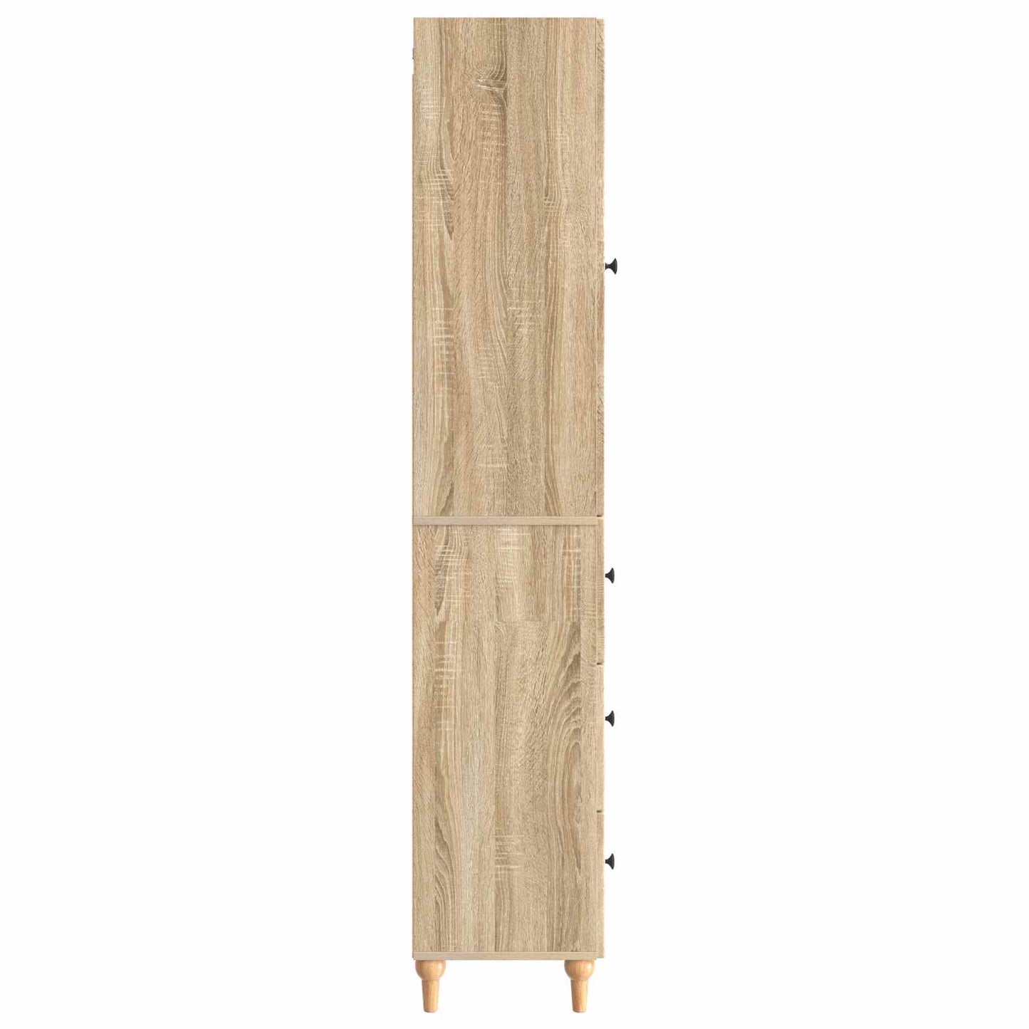 Cabinet Set 2 pcs 33 x 34.5 x 90 cm Engineered Wood